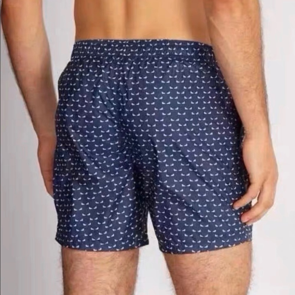 Fendi monster eyes swimming shorts 50 slim fitting